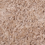 Teppich beige ⌀ 140 cm Shaggy CIDE