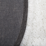 Teppich weiss ⌀ 140 cm Shaggy CIDE