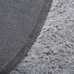 Teppich hellgrau ⌀ 140 cm Shaggy CIDE