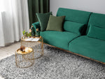 Teppich schwarz-weiss 140 x 200 cm Shaggy CIDE