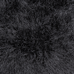 Teppich schwarz 140 x 200 cm Shaggy CIDE