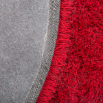 Teppich rot ⌀ 140 cm Shaggy CIDE