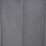 Sessel LARVIK Samtstoff Grau