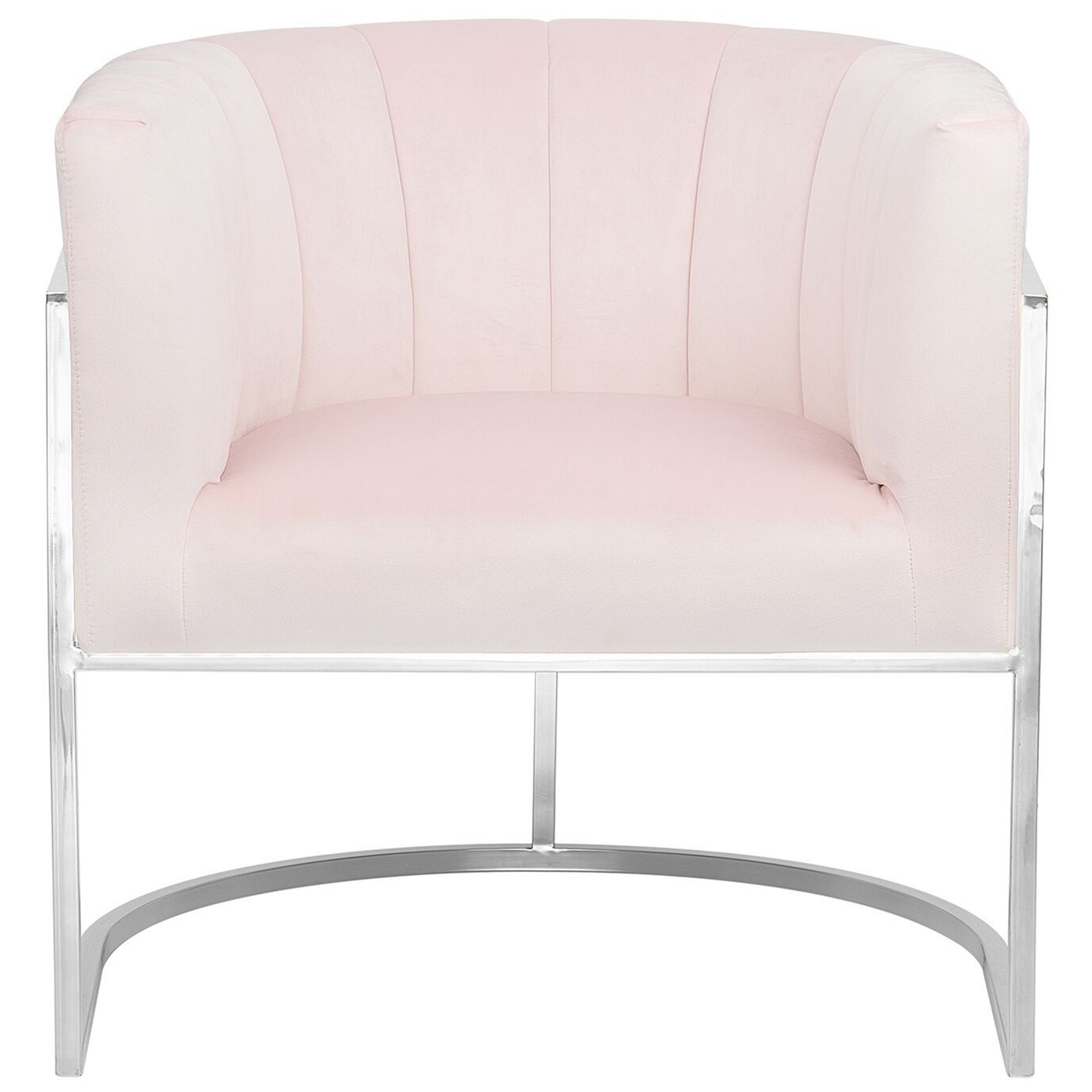 Sessel Samtstoff Rosa LARVIK