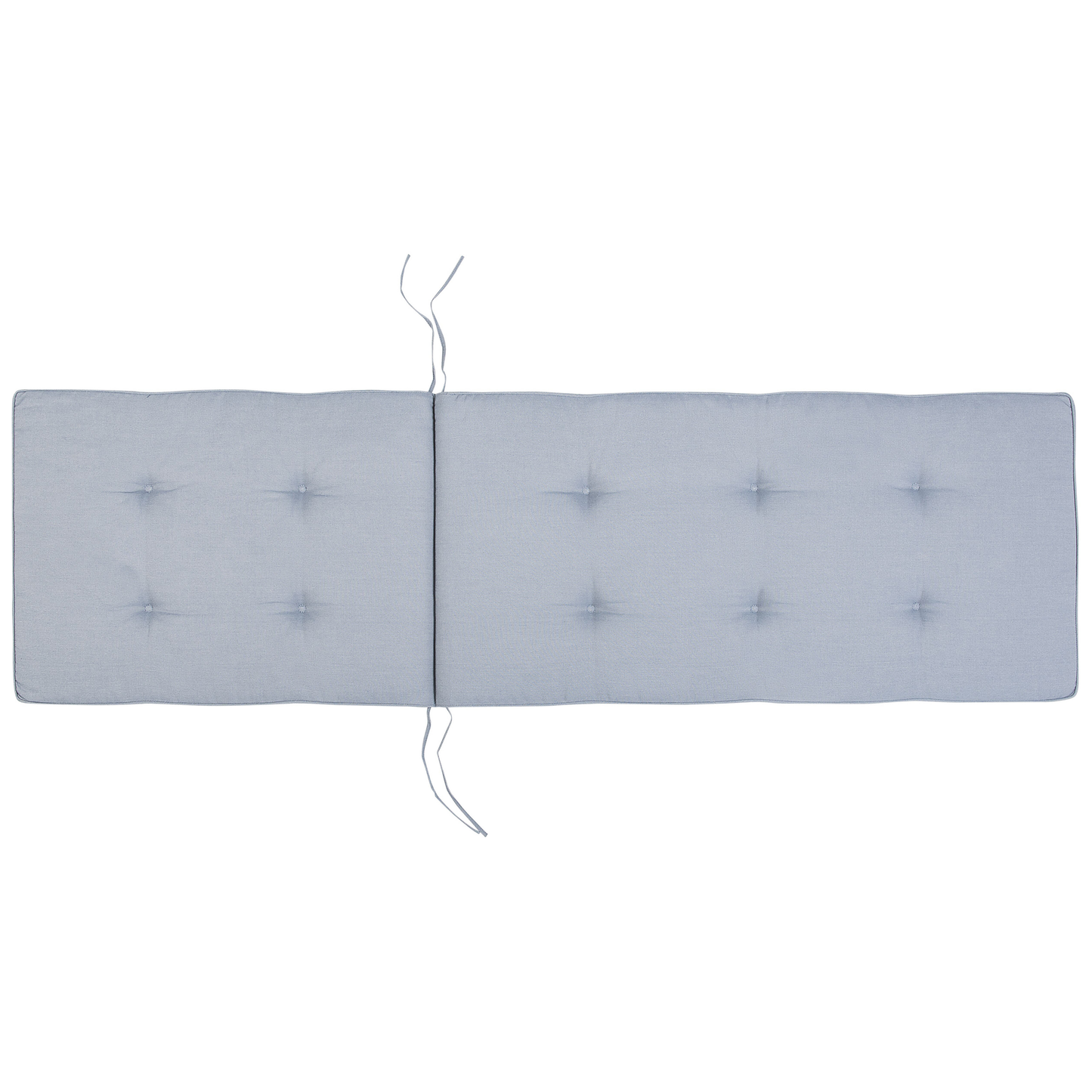 Liegenauflage CESANA 192 x 56 cm Grau