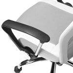 Bürostuhl drehbar PIONEER Kunstleder Weiss