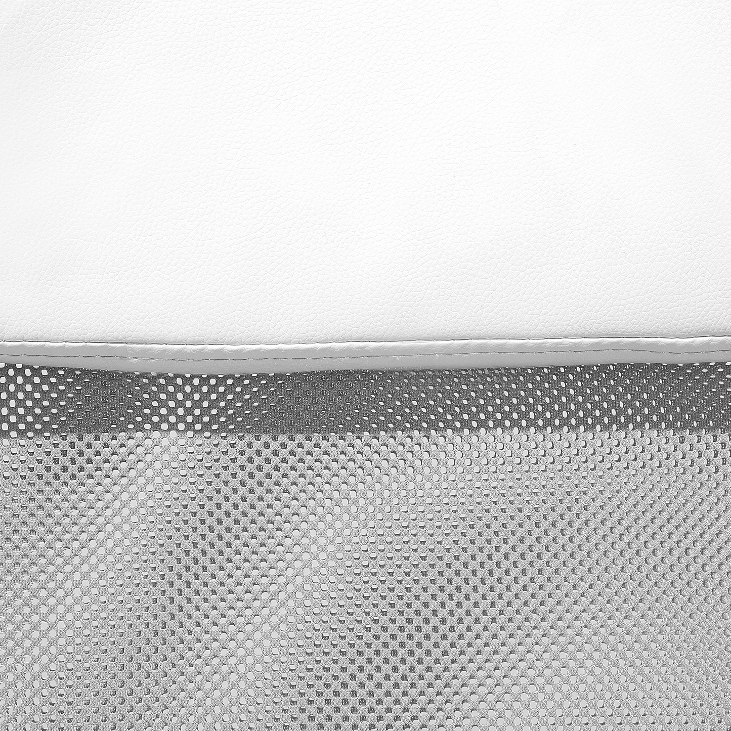 Bürostuhl drehbar PIONEER Kunstleder Weiss