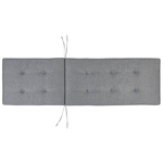 Liegenauflage CESANA 192 x 56 cm Grau