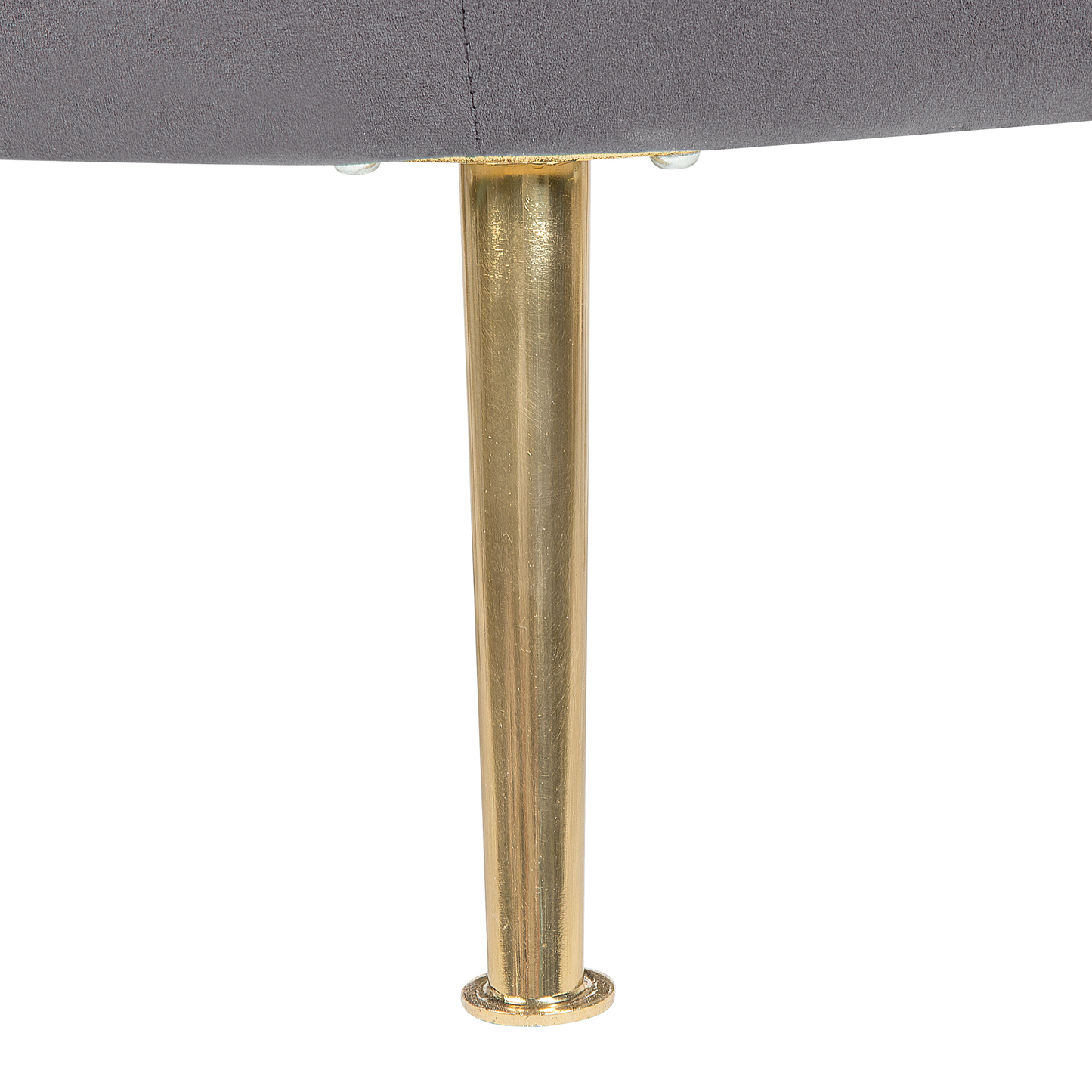 Sessel LANGA Samtstoff Grau