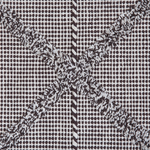 Teppich braun 140 x 200 cm Kurzflor TUZLA