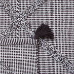 Teppich braun 140 x 200 cm Kurzflor TUZLA