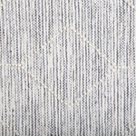 Teppich Wolle grau-beige 80 x 150 cm Kurzflor EDREMIT