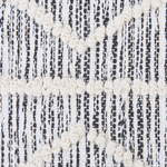 Teppich Wolle grau-beige 140 x 200 cm Kurzflor EDREMIT