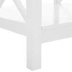 Couchtisch weiss quadratisch 80 x 80 cm LOTTA