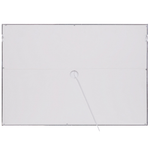 LED-Badezimmer-Spiegel ARGENS 80 cm 60 cm Silber