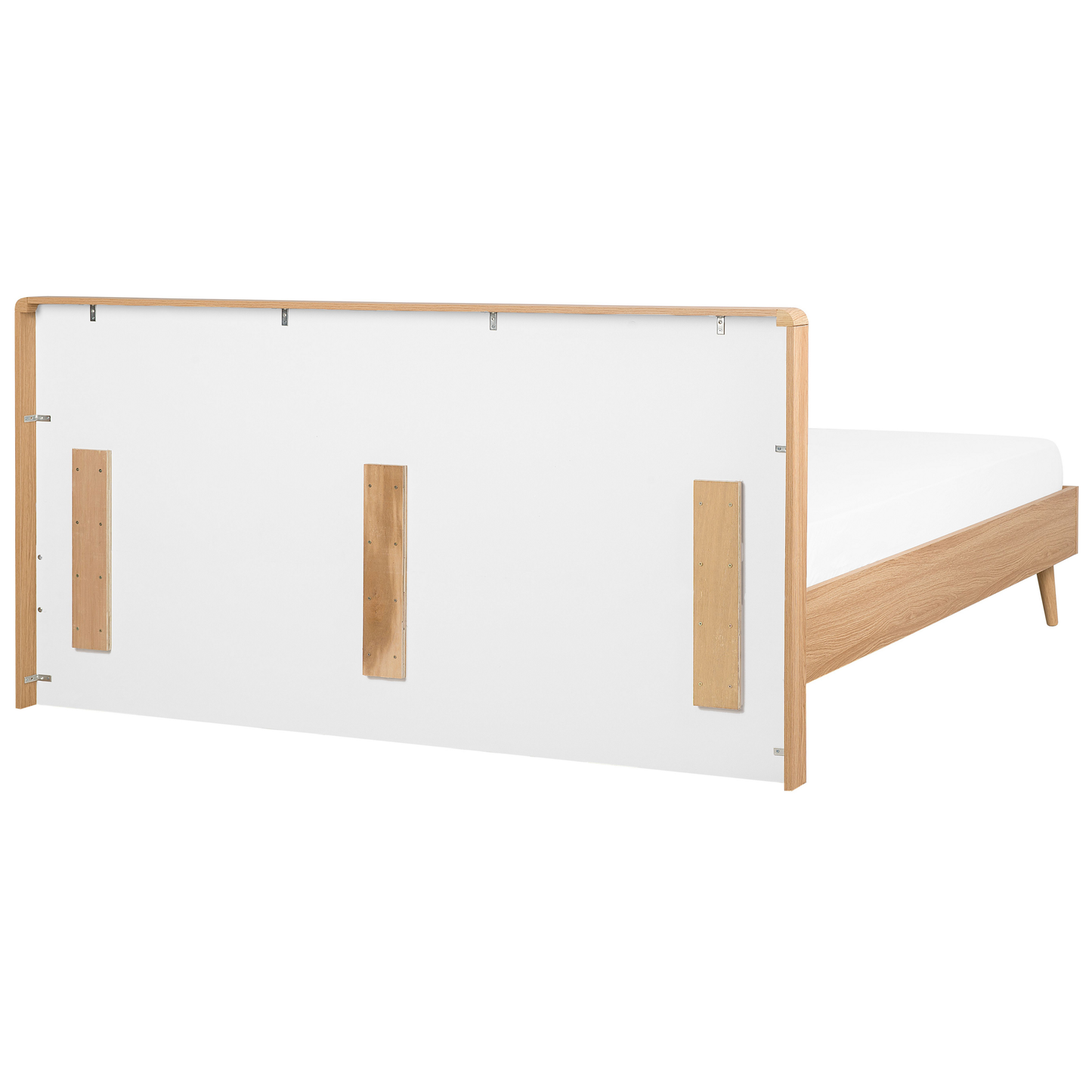 Bett mit Lattenrost SERRIS 180 x 200 cm Hellbraun