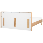 Bett mit Lattenrost SERRIS 180 x 200 cm Hellbraun
