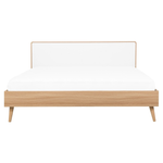 Bett mit Lattenrost SERRIS 160 x 200 cm Hellbraun