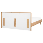 Bett mit Lattenrost SERRIS 160 x 200 cm Hellbraun