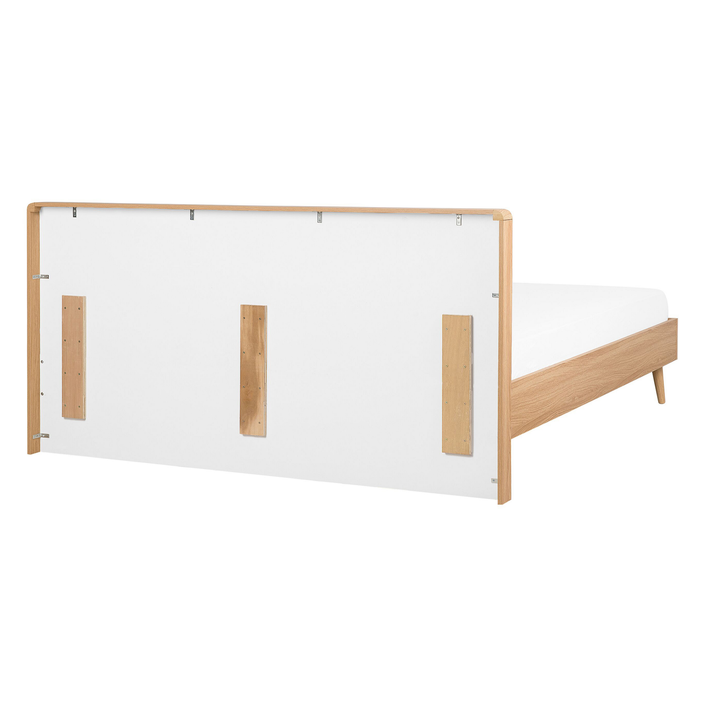 Bett mit Lattenrost SERRIS 140 x 200 cm Hellbraun