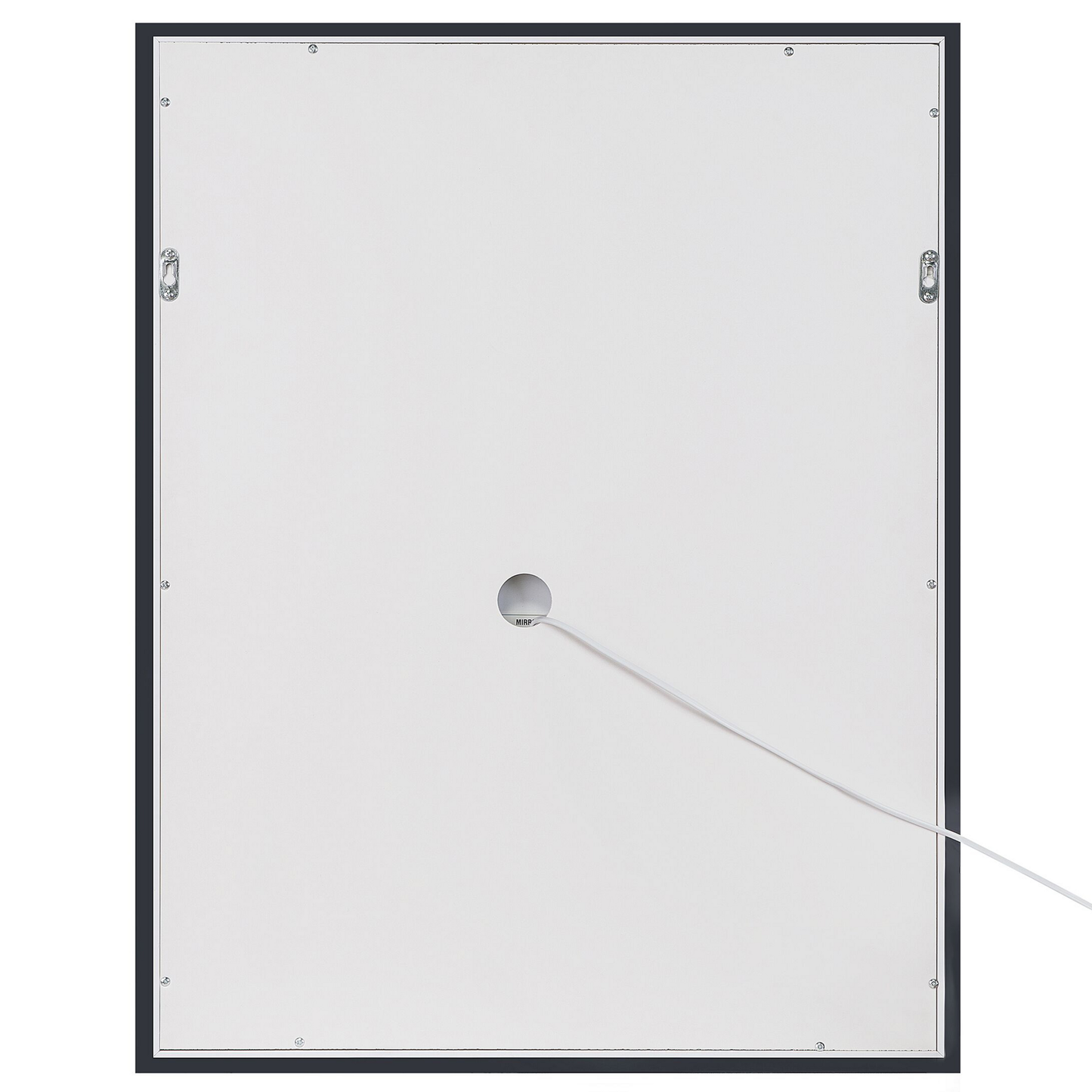 LED-Badezimmer-Spiegel MARTINET 60 cm 80 cm Silber