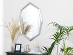 Wandspiegel OENO 66 cm 91 cm Silber