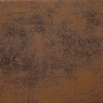 Bettrahmenbezug Kunstleder FITOU 180 x 200 cm Braun