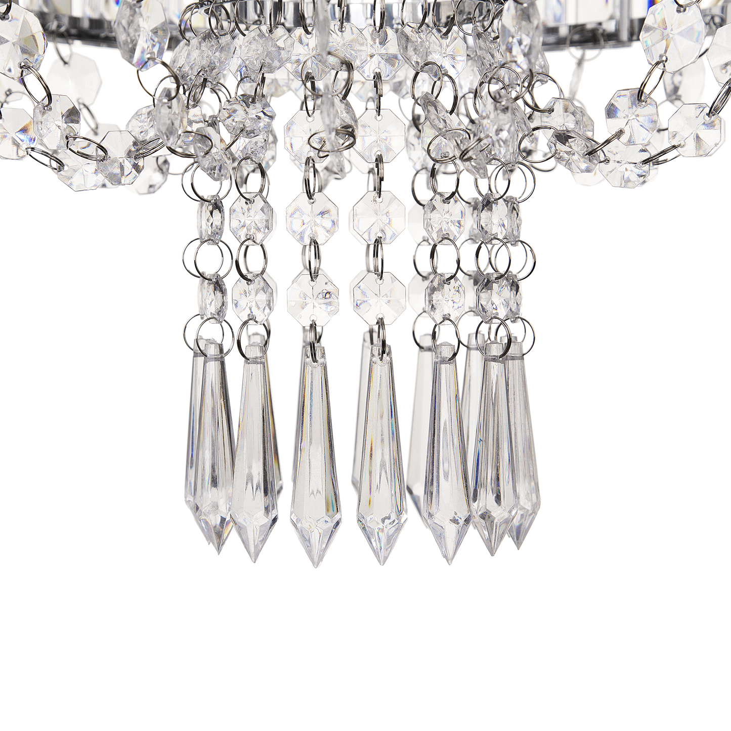 Kronleuchter ADORN Metall Transparent