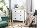 Kommode mit 3 Schubladen DONOVAN 75 cm Weiss