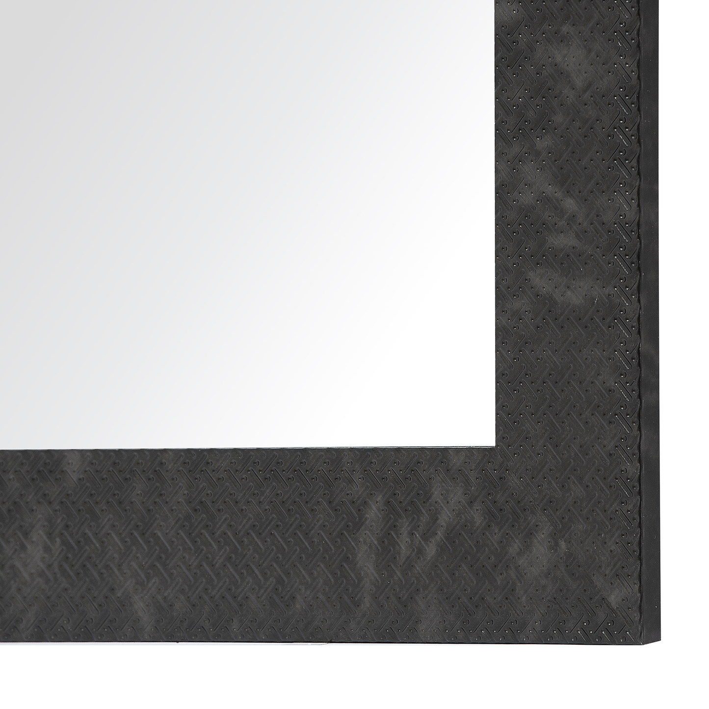Wandspiegel PLAISIR 50 cm 130 cm Schwarz