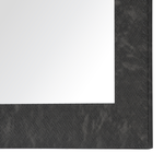 Wandspiegel PLAISIR 50 cm 130 cm Schwarz