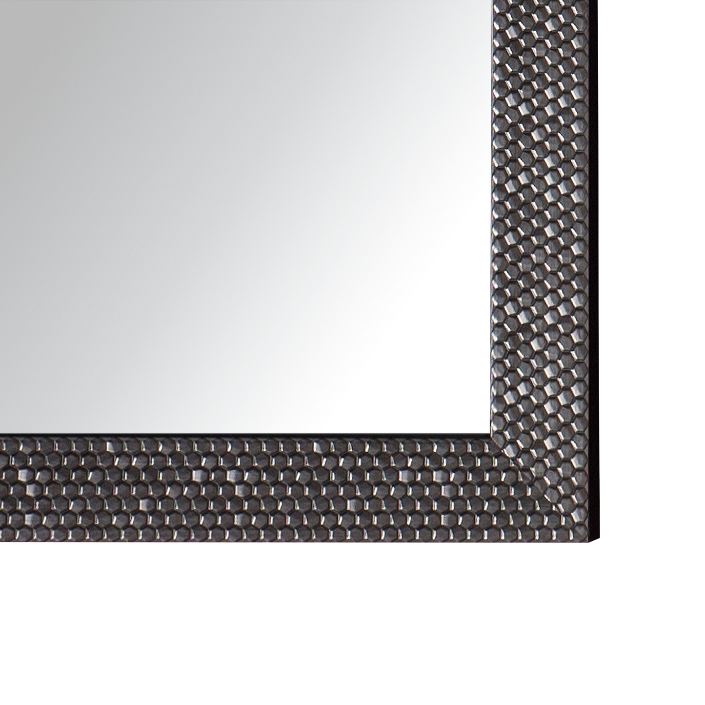 Wandspiegel AJACCIO 50 cm 130 cm Silber