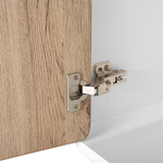 Schrank MILO 76 cm Holzoptik Weiss