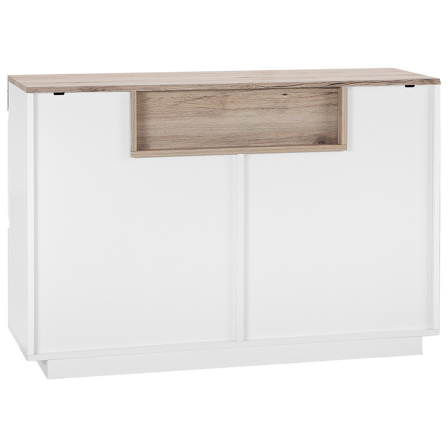 Schrank MARLIN 75 cm Holzoptik Weiss