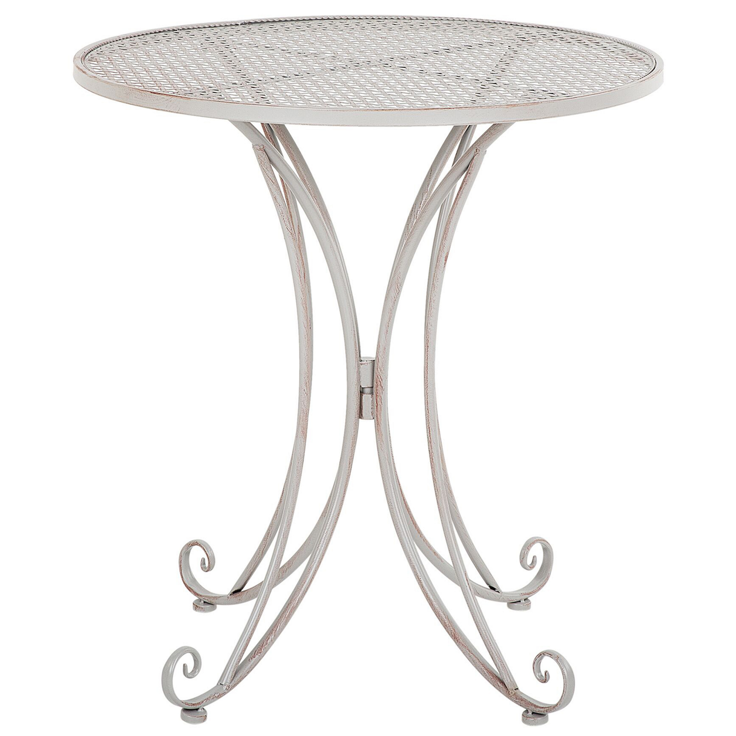 Bistro Set klappbar CILENTO Metall Grau