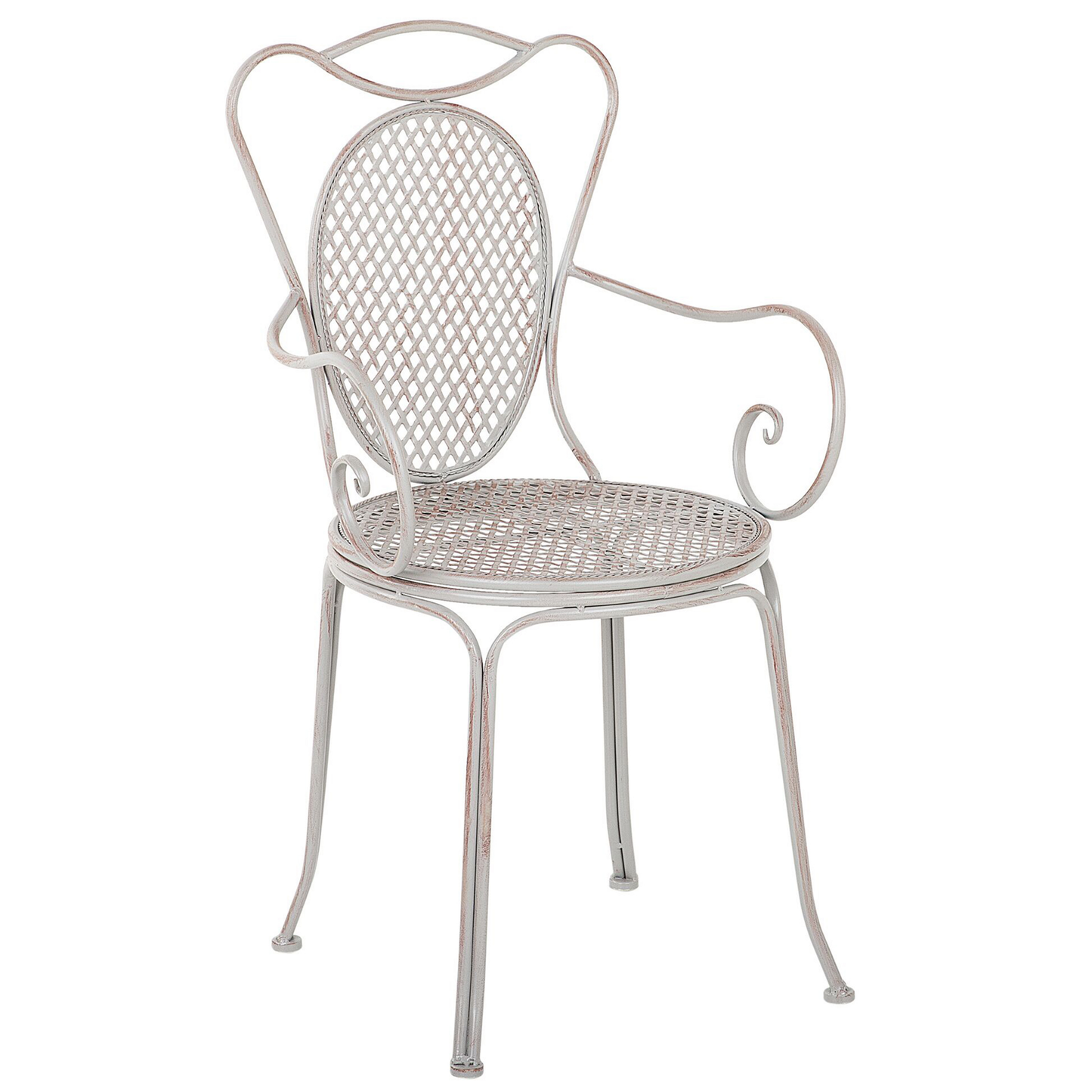 Bistro Set klappbar CILENTO Metall Grau