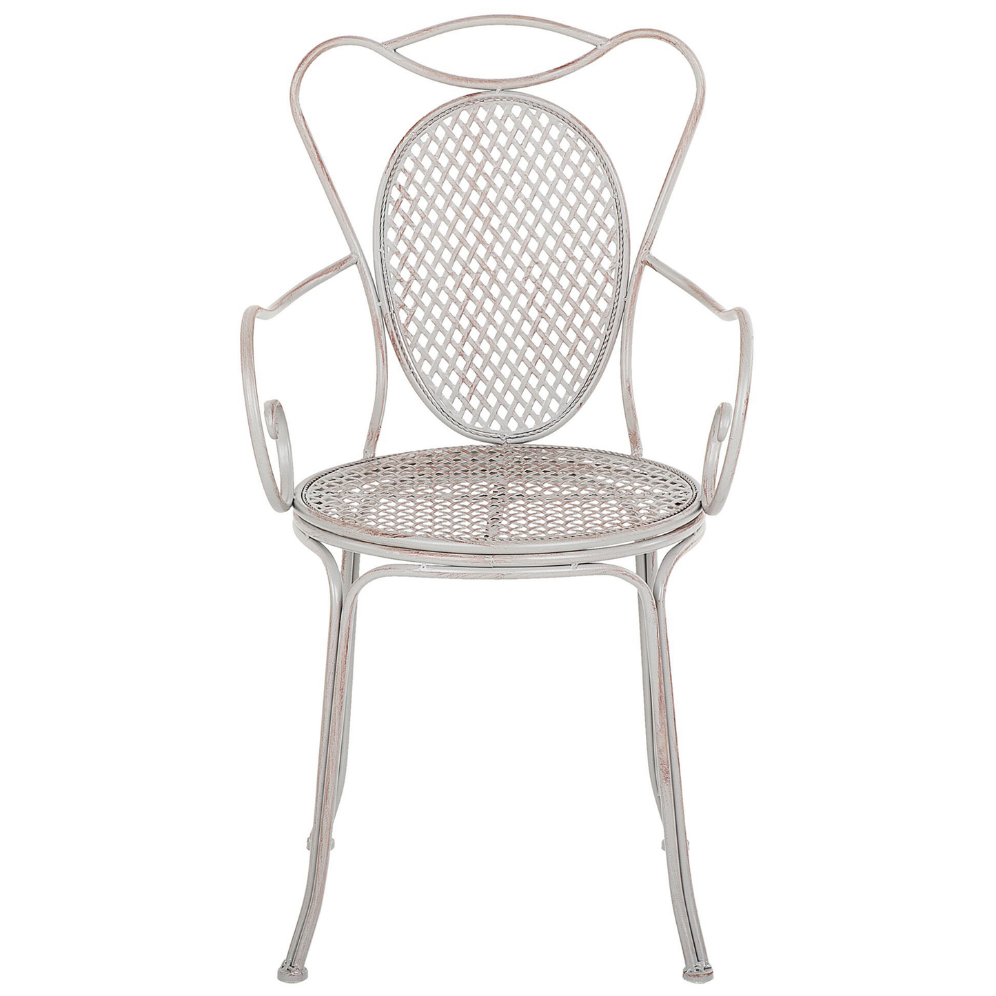 Bistro Set klappbar CILENTO Metall Grau
