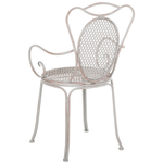 Bistro Set klappbar CILENTO Metall Grau