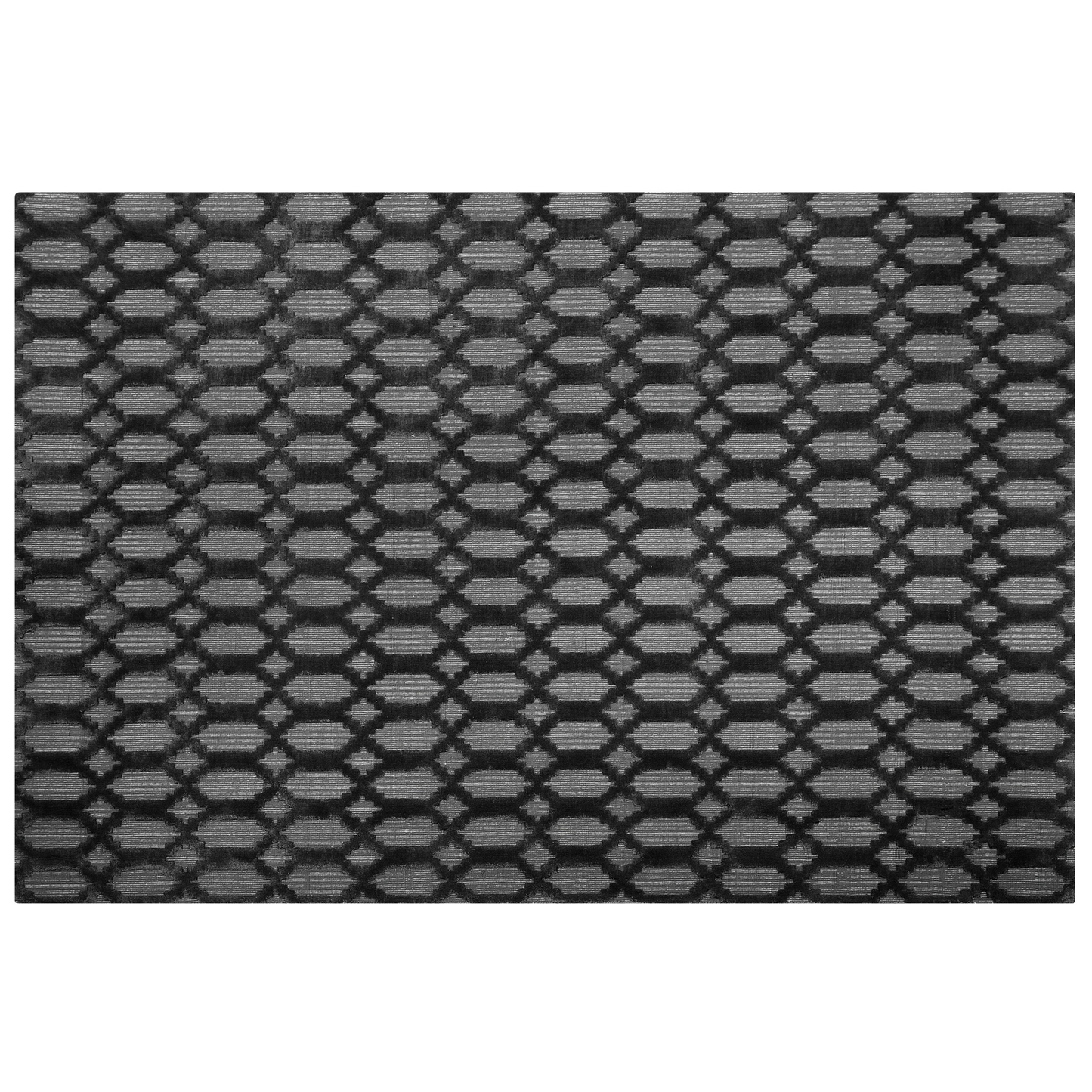 Teppich dunkelgrau 160 x 230 cm Kurzflor CIZRE