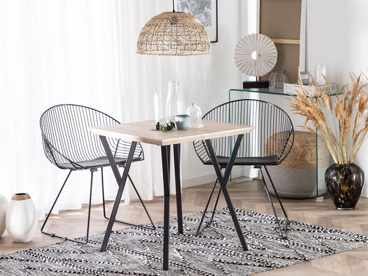 Esstisch BRAVO Hellbraun 70 cm 70 cm