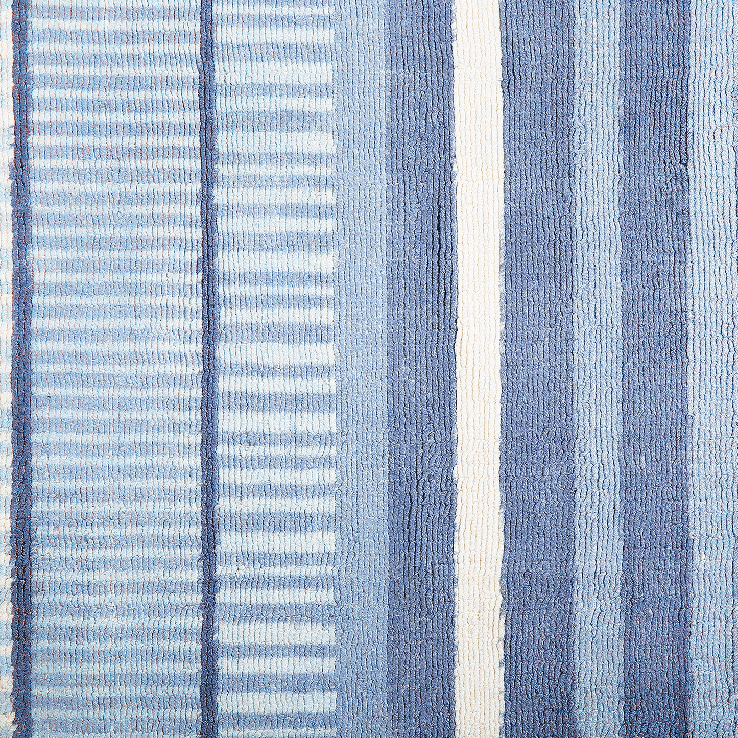 Teppich hellblau 140 x 200 cm Kurzflor YARDERE