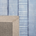 Teppich hellblau 80 x 150 cm Kurzflor YARDERE