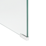 Beistelltisch 2er Set Glas transparent rechteckig KENDALL