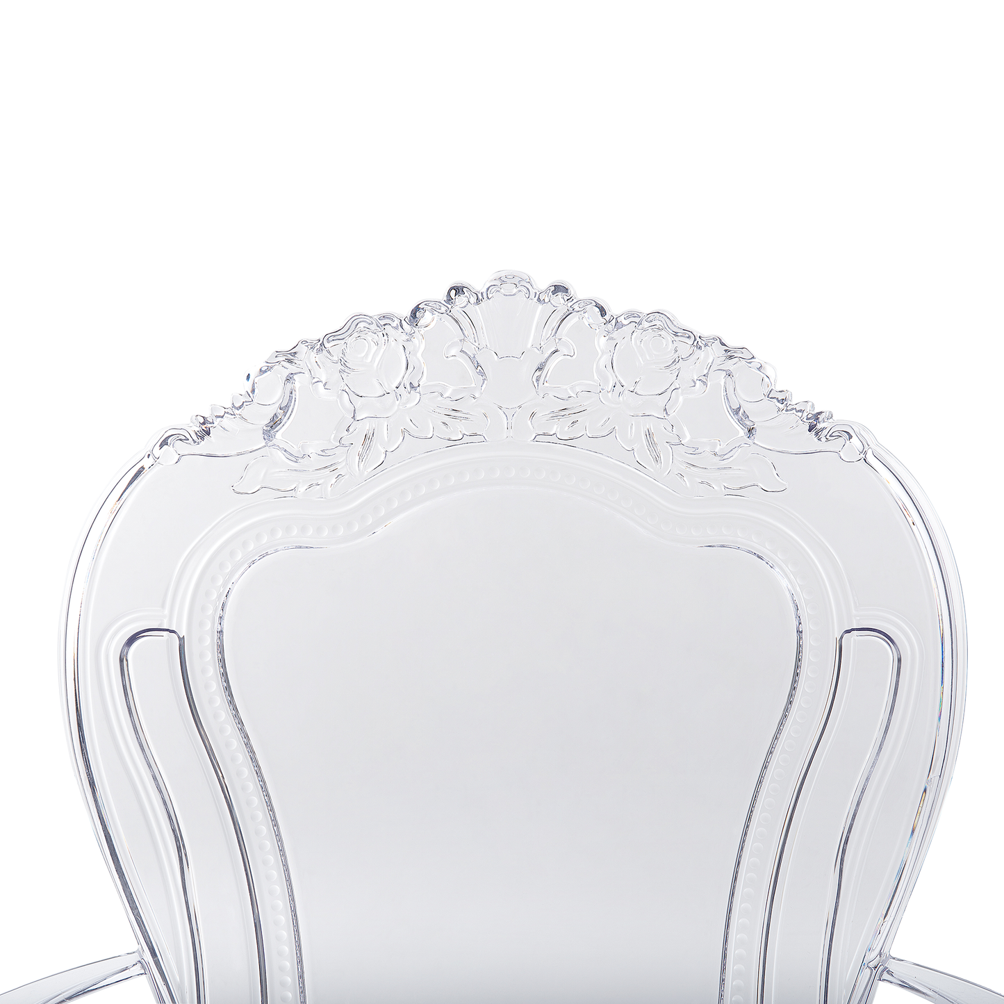 Esszimmerstuhl 2er Set VERMONT Transparent