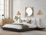 Bett mit Lattenrost ZEN 160 x 200 cm Dunkle Esche