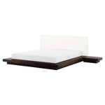 Bett mit Lattenrost ZEN 160 x 200 cm Dunkle Esche