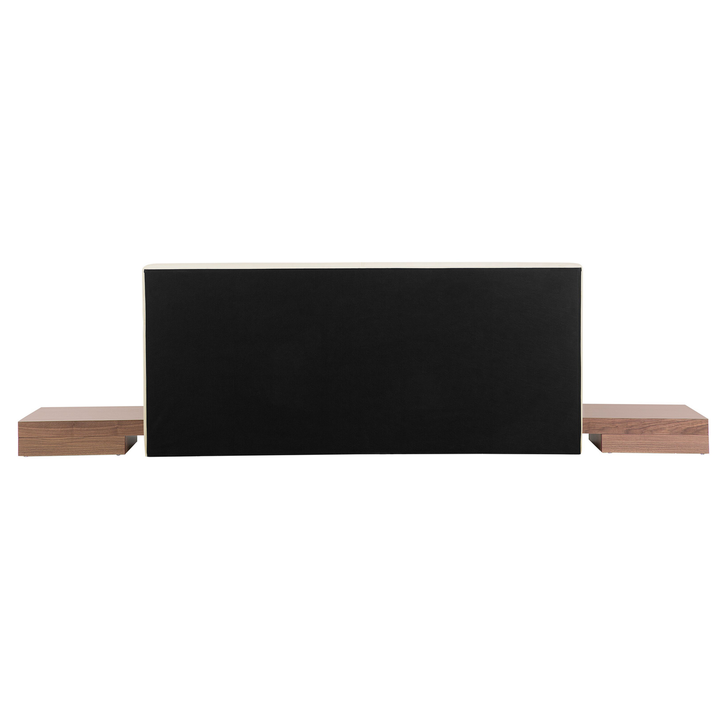 Bett mit Lattenrost ZEN 160 x 200 cm Braune Esche