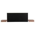 Bett mit Lattenrost ZEN 160 x 200 cm Braune Esche