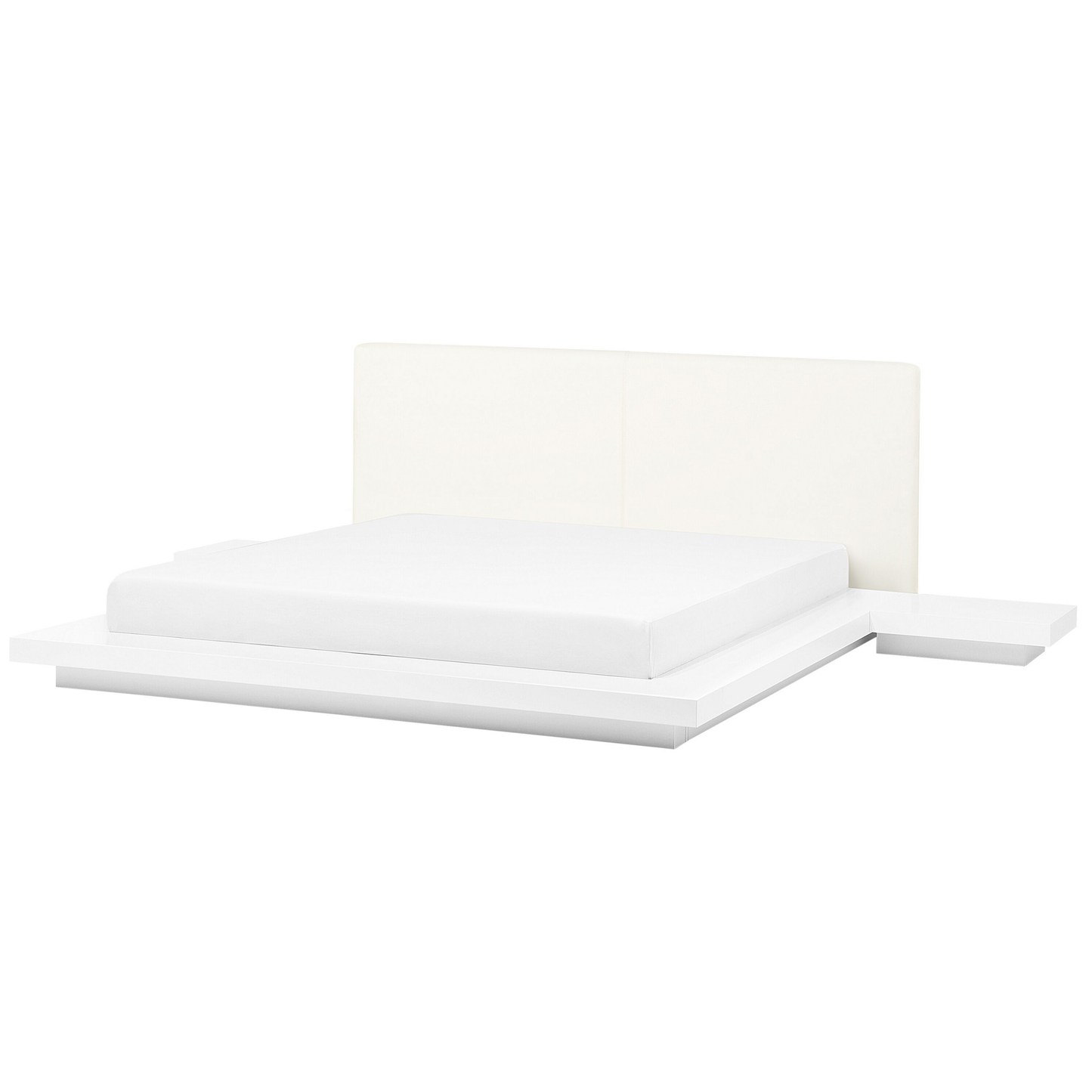 Bett mit Lattenrost ZEN 160 x 200 cm Weiss