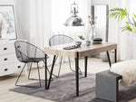 Esstisch CAMBELL Taupe 130 cm 80 cm